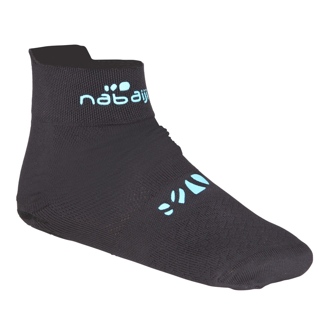 CHAUSSETTES DE NATATION AQUASOCKS ADULTES - NOIRES – noir