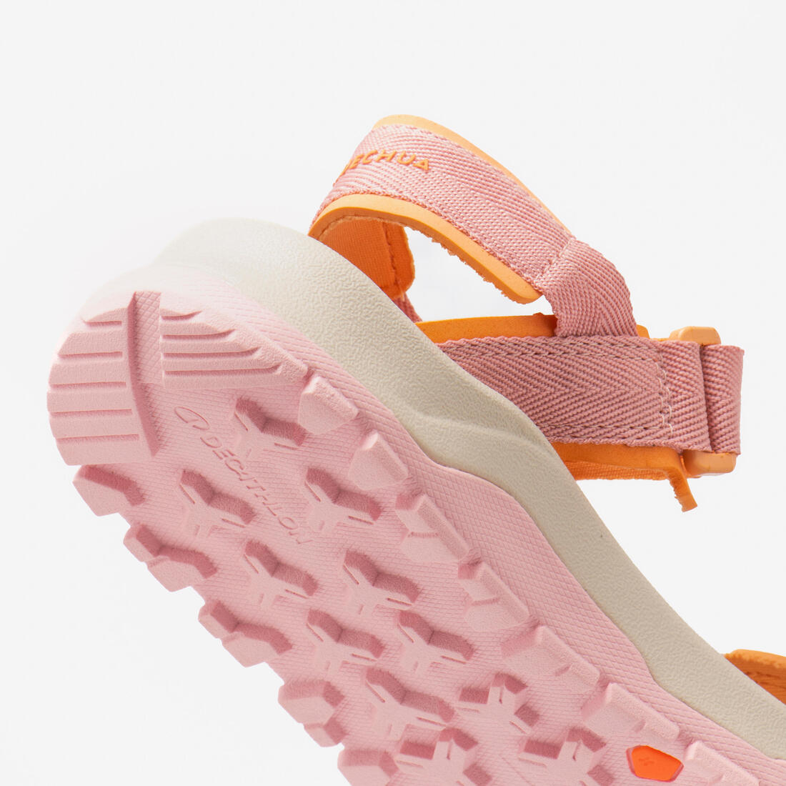 Sandales de randonnée confortables à scratch 32 au 38 enfant, NH500