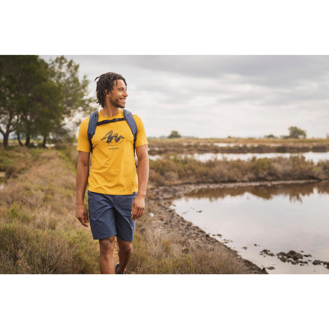 T-Shirt manches courtes Randonnée Homme TechTIL 100