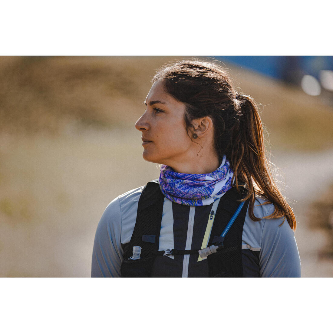 Sac d'hydratation mixte + poche à eau 1L incluse - KIPRUN 500 5L essentiel noir