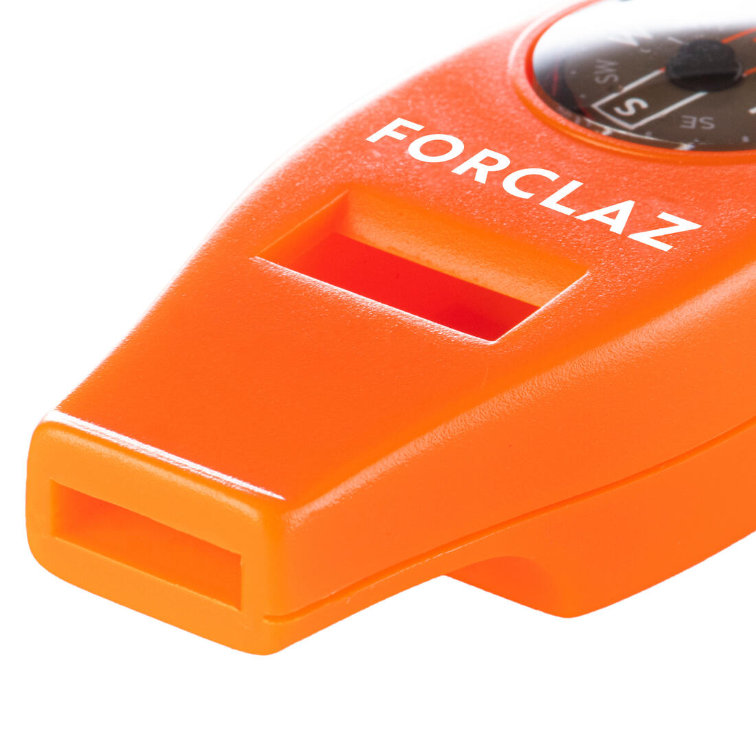 Sifflet multifonctions boussole d'orientation 50 ORANGE
