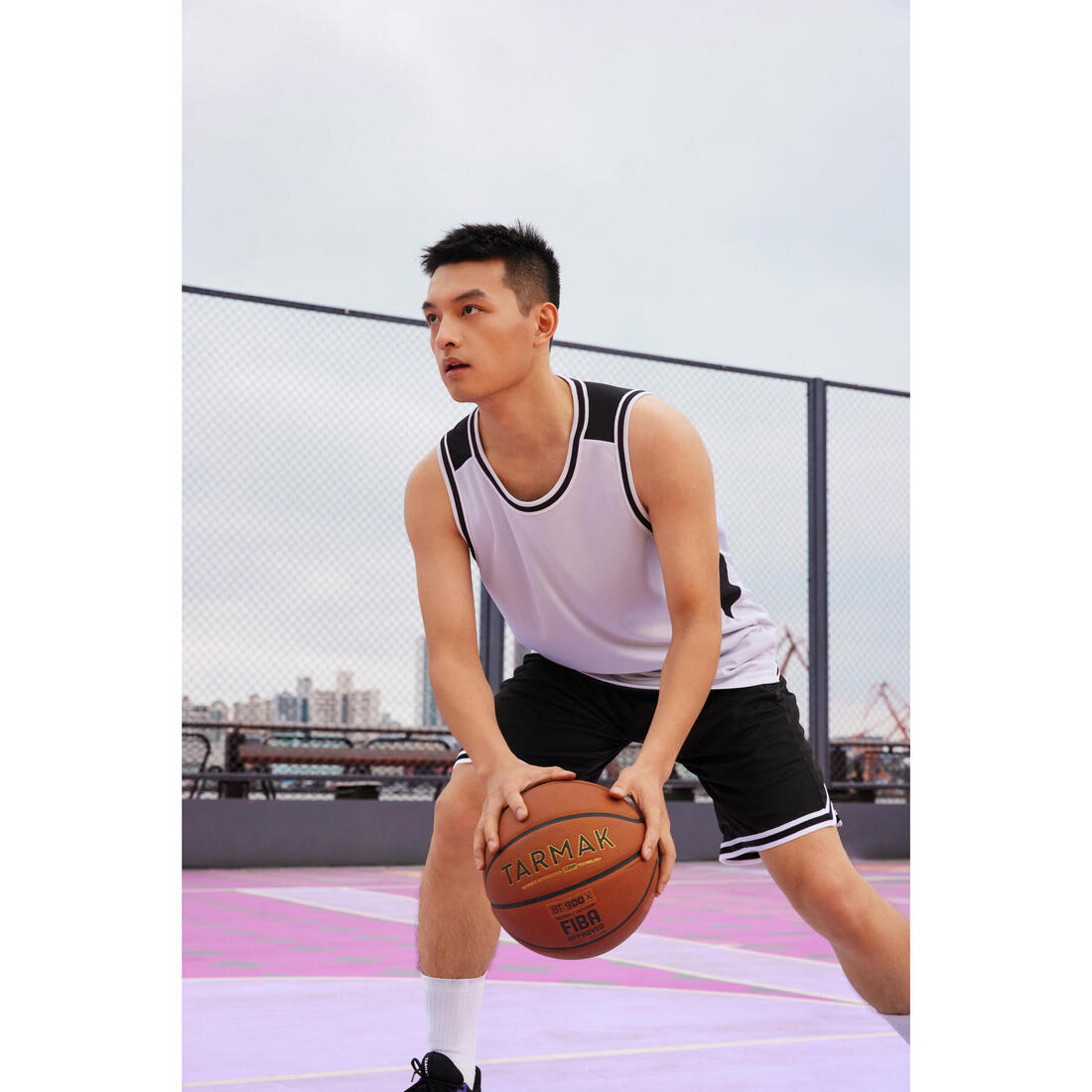 Ballon de basketball FIBA taille 7 - GRIP PRO BT900X marron