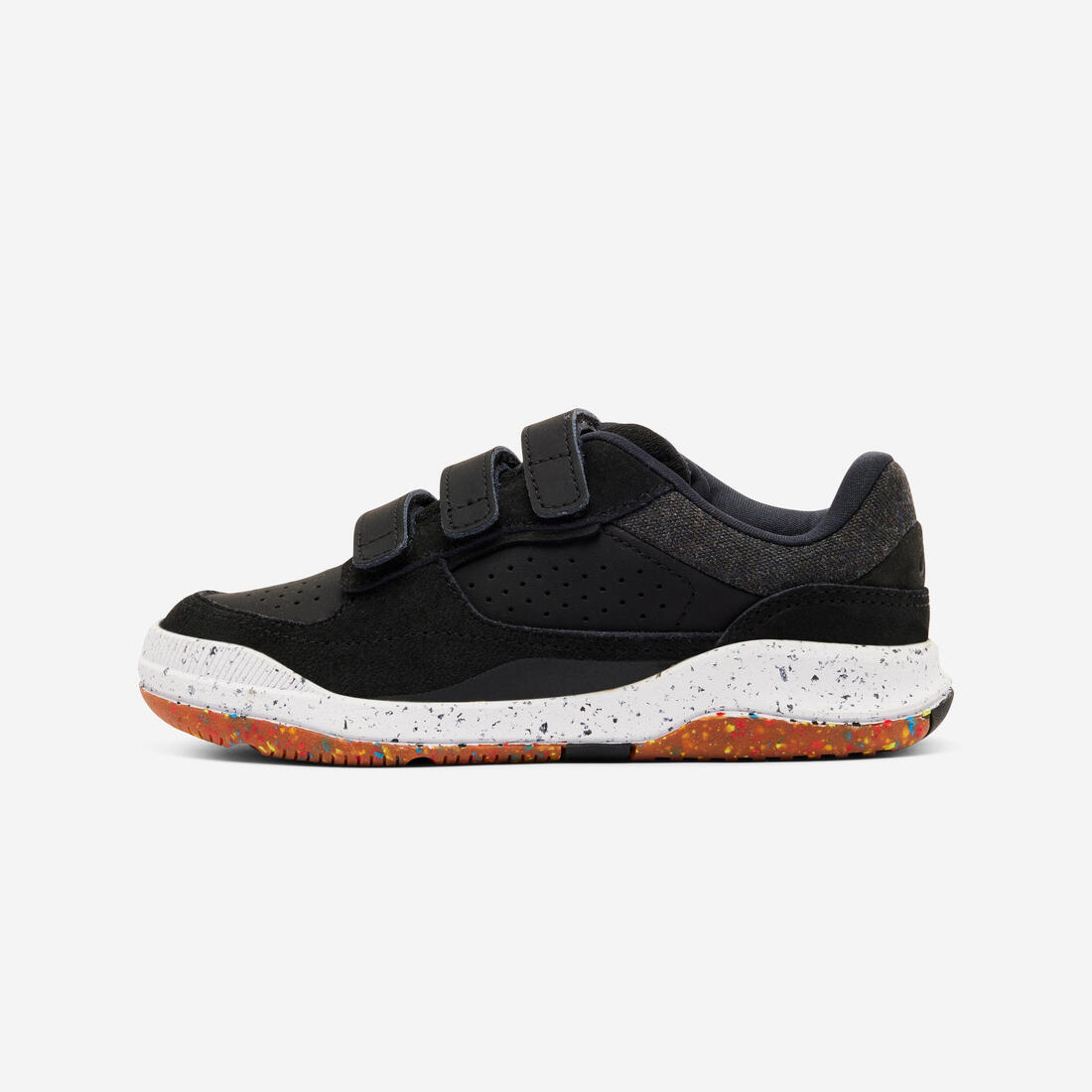 Chaussures de sport à scratch résistantes en cuir enfant, Playventure city