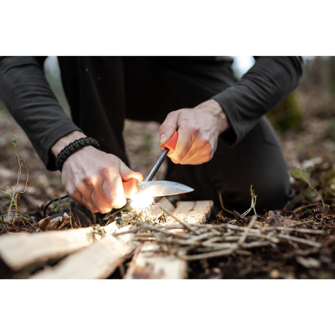 Couteau chasse 10cm fixe GRIP SIKA 100