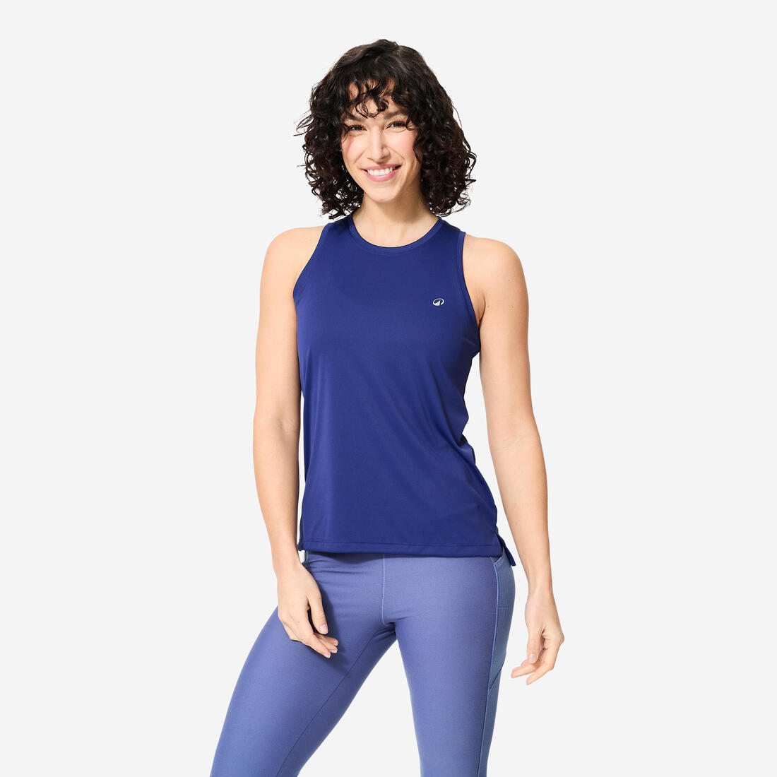 Débardeur de fitness coupe droite femme