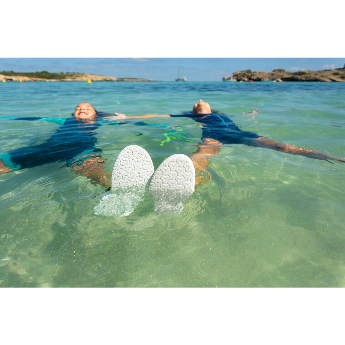 Chaussures aquatiques avec scratch Enfant - Aquashoes 120