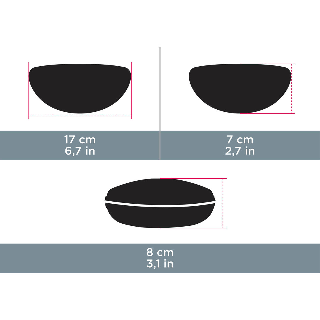Etui rigide pour lunettes - CASE 560 - noir
