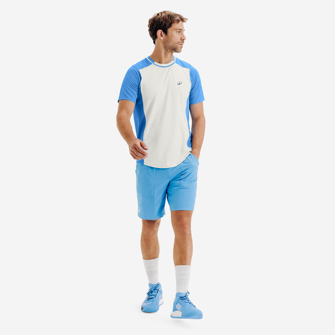 T-shirt de tennis respirant homme, Dry
