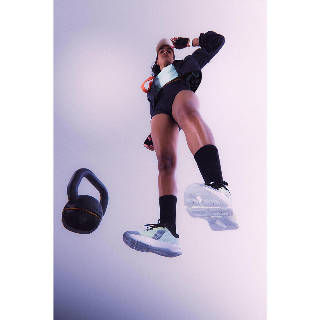 Chaussures de fitness et training maintien et stabilité, femme, Energy+