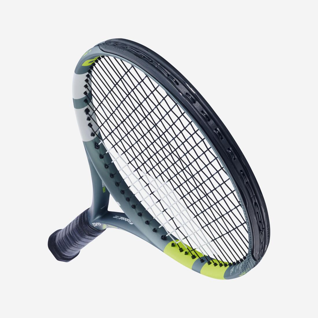 Raquette de tennis adulte cordée, Babolat evo aero gen2 275g gris jaune