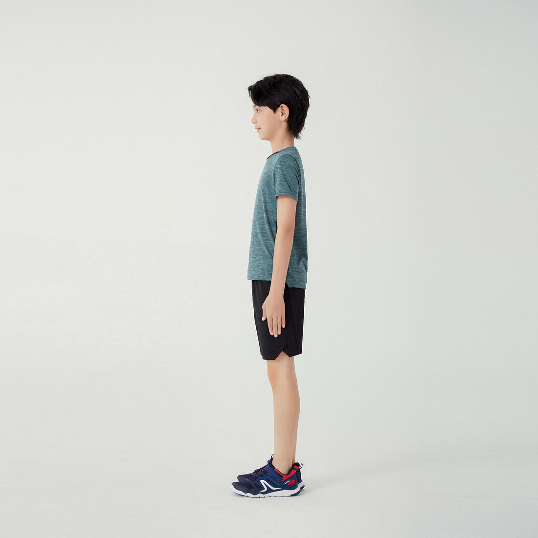 Short enfant respirant - 500 gris