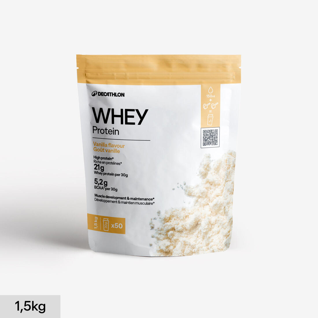 Whey protéine vanille 1,5kg