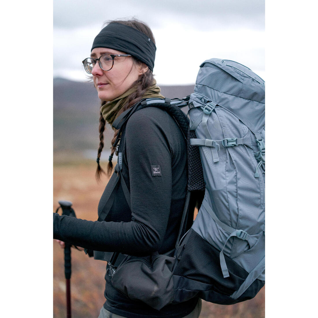 Sac à dos de trekking Femme 45+10 L - MT500 AIR