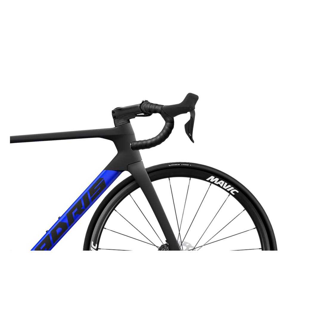 Vélo de route ADRIS Performance S2 Shimano 105 Di2 Bleu électrique