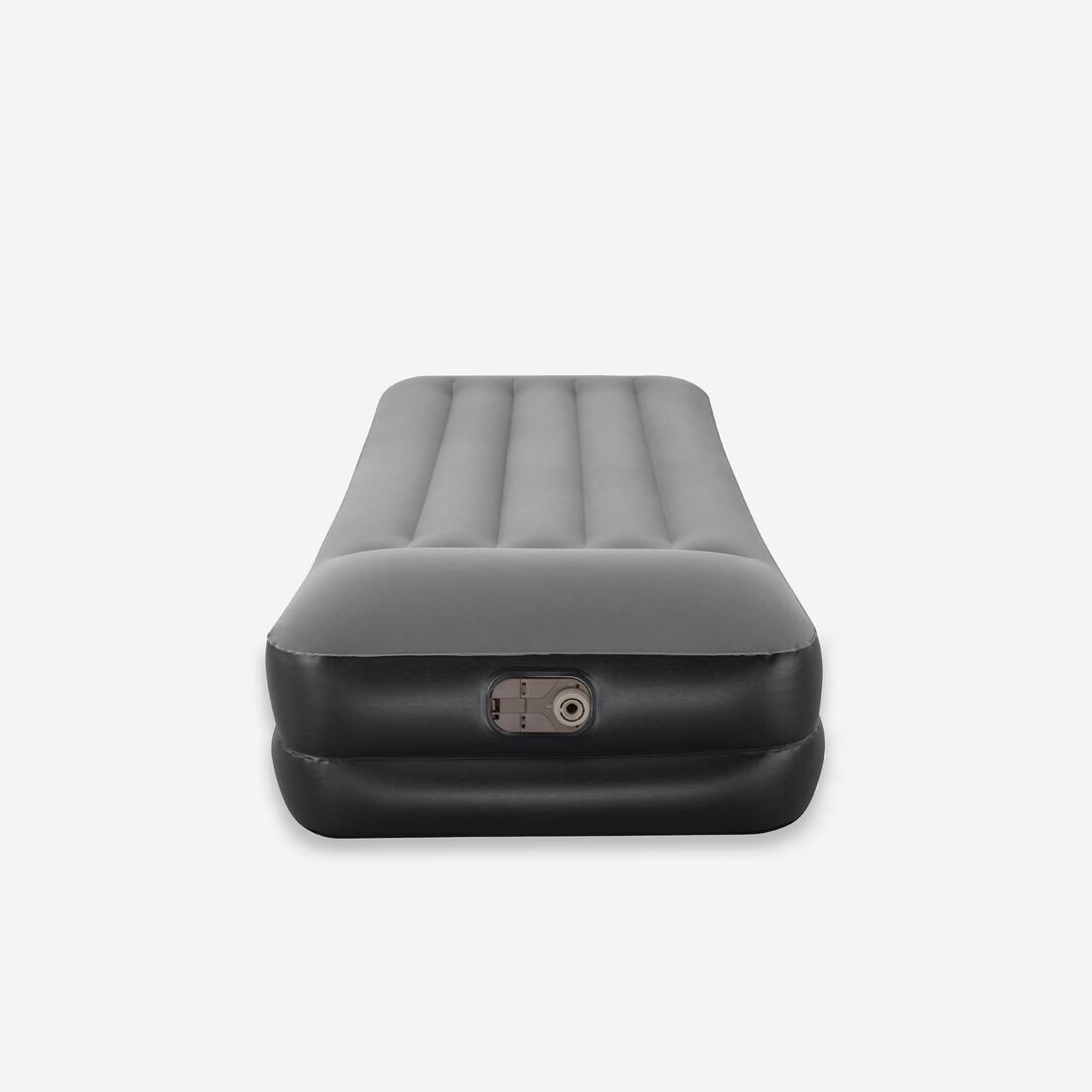 Matelas gonflable haut pour 1 personne, avec pompe électrique intégrée