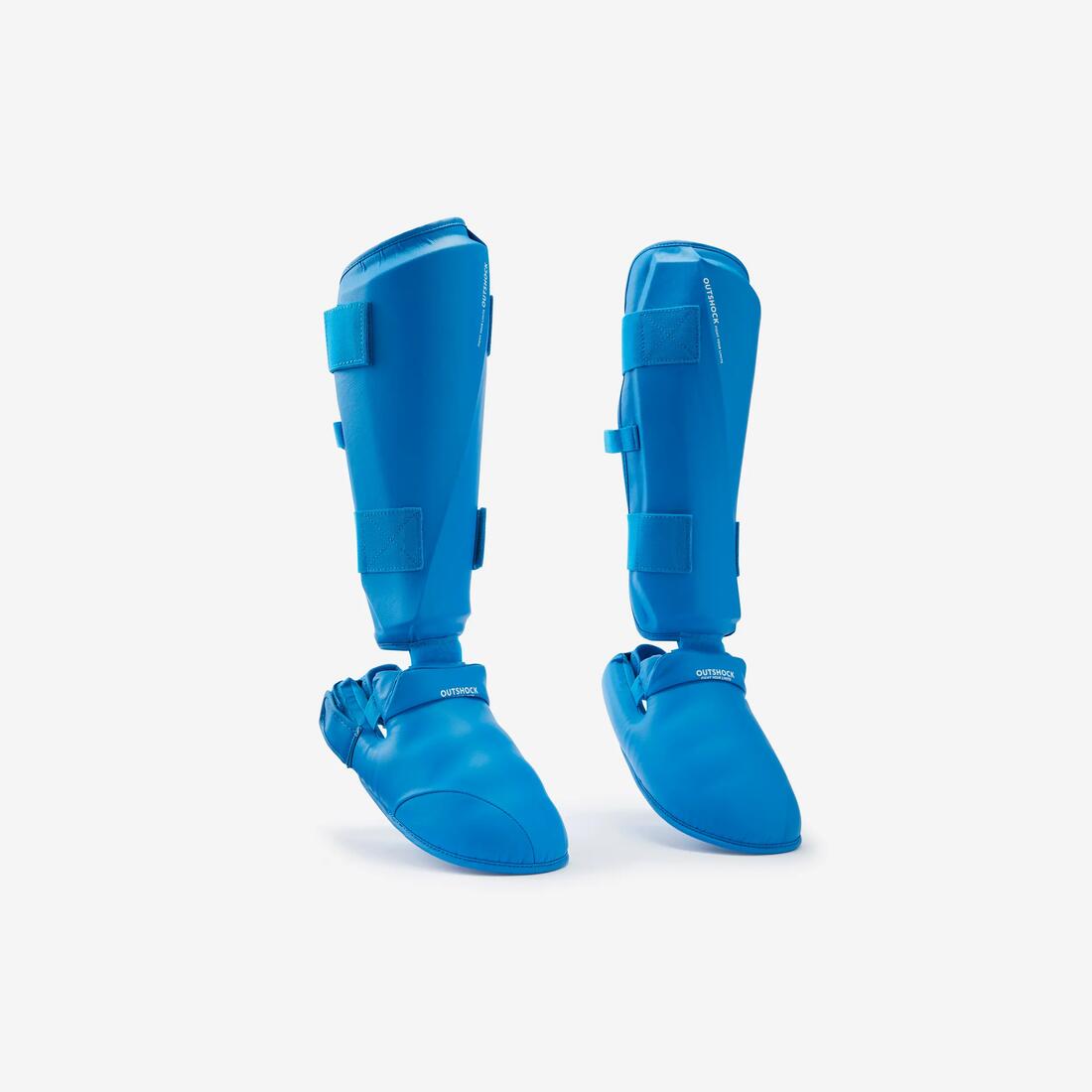 PROTÈGE-TIBIA PIED KARATÉ 900