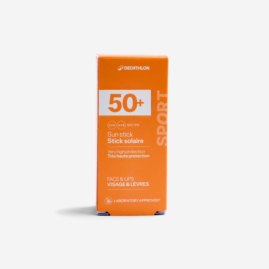 Stick solaire sport 2 en 1 visage et lèvres SPF50+ 9g