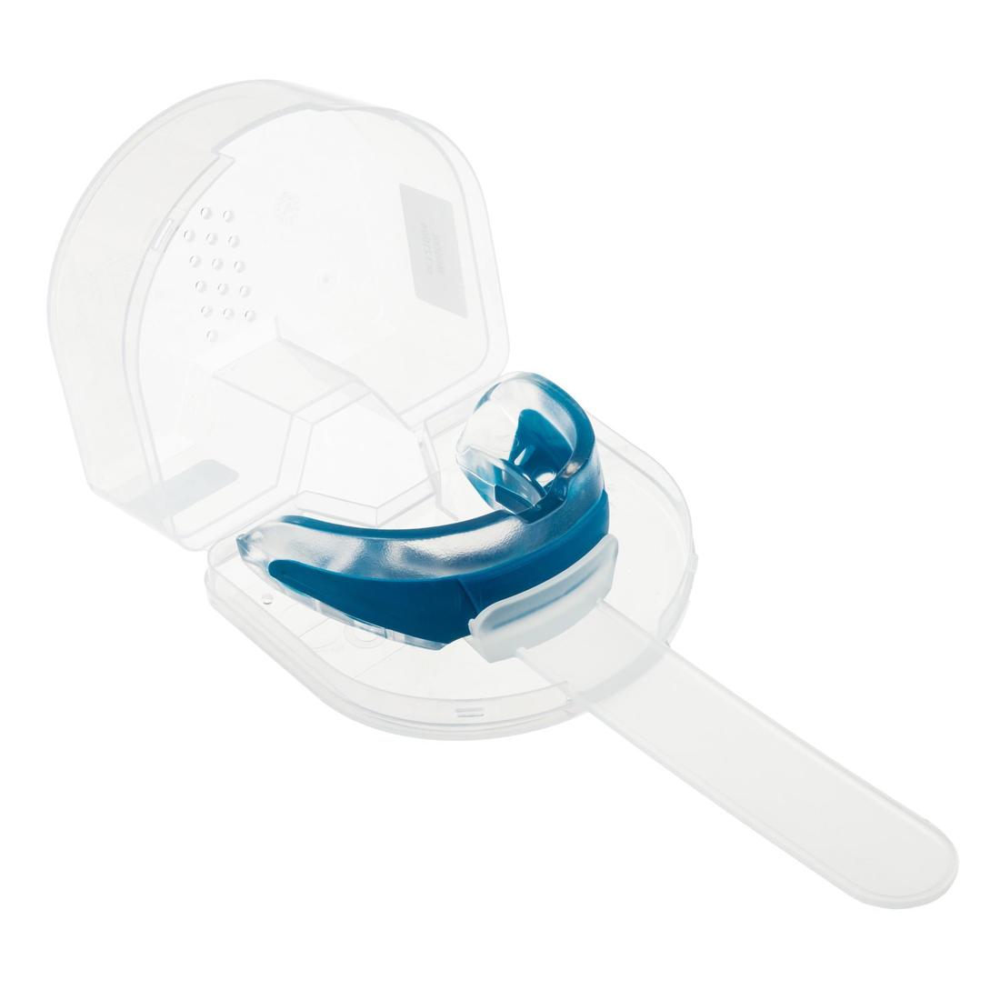 Protège dents de rugby R500 Taille L bleu  ( joueur(se) > à 1.70M )