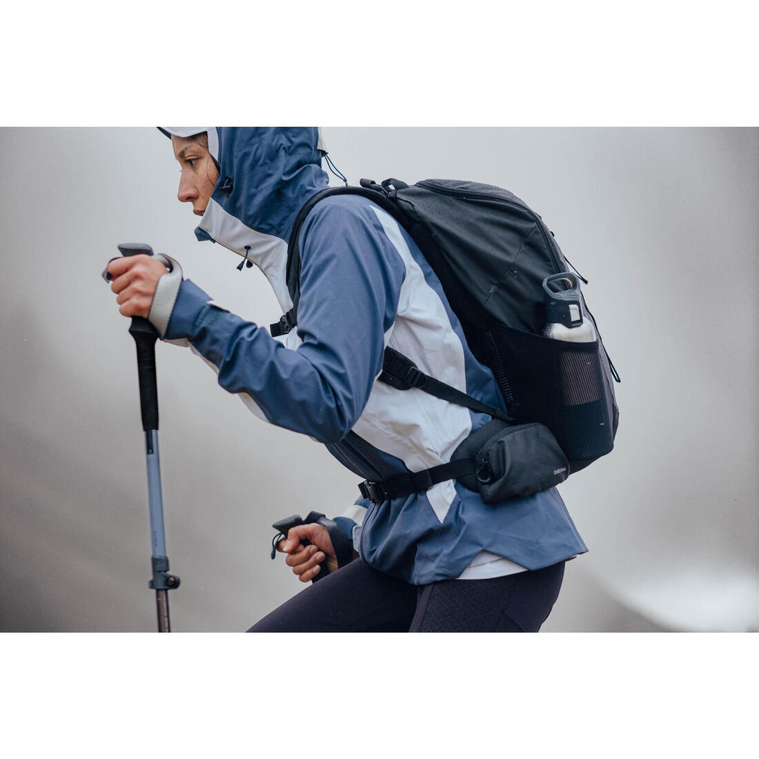 Sac à dos de randonnée montagne 20L, MH100 noir
