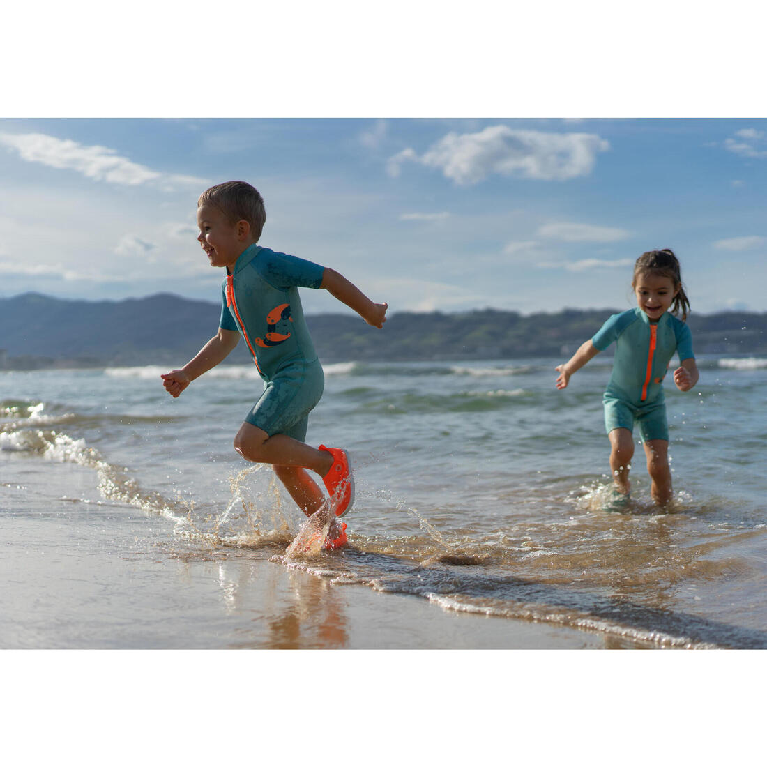 Chaussures aquatiques Bébé - Aquashoes 100 Turquoise
