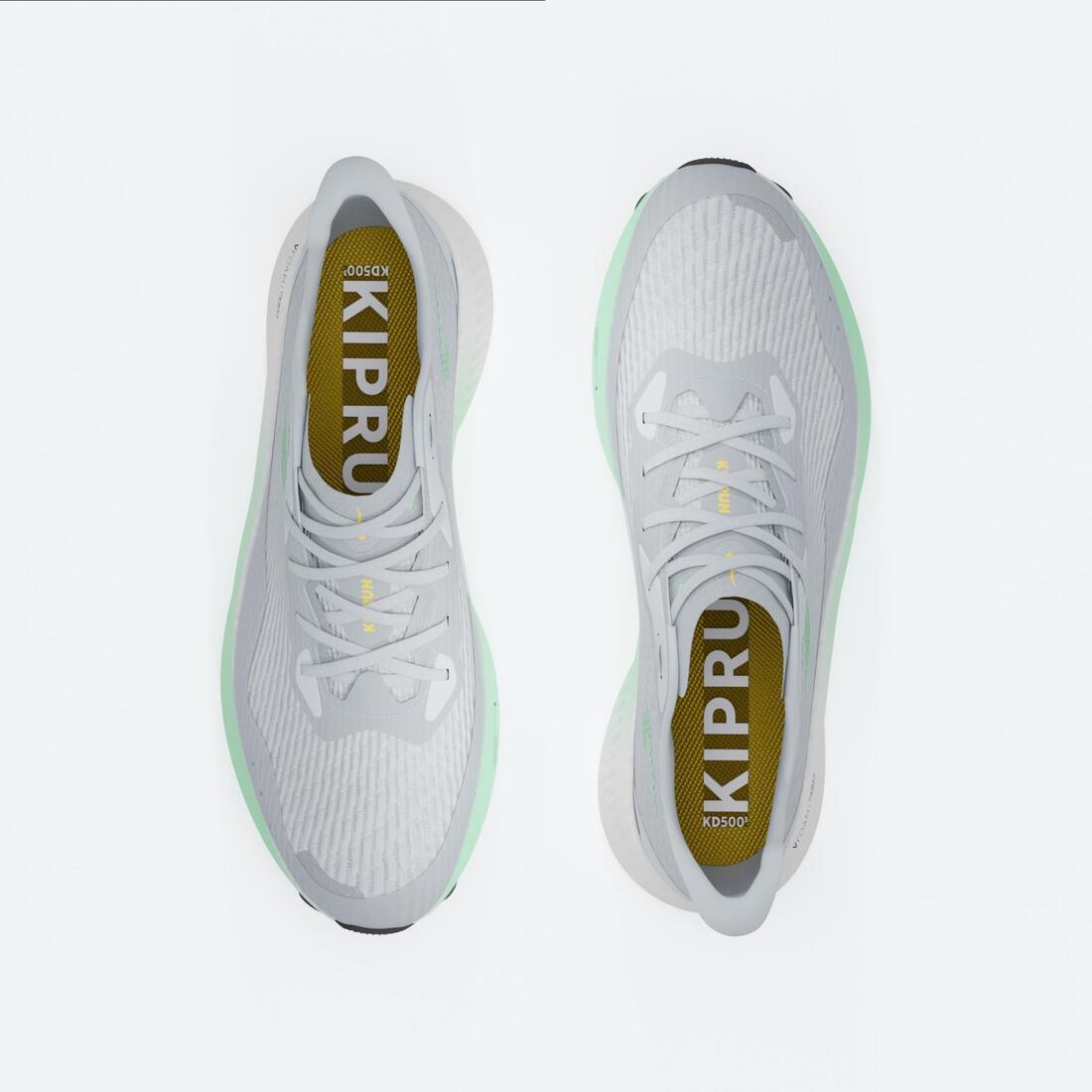 Chaussure de Running Homme, KIPRUN KD500.3 Gris bleu