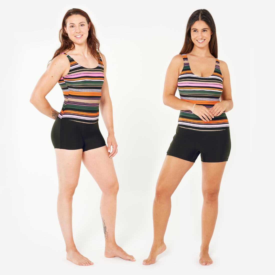 Maillot de bain 1 pièce shorty natation Femme  - Dova