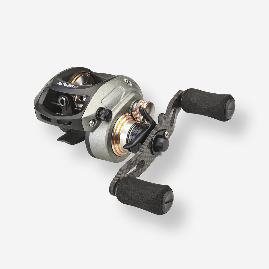Moulinet casting pêche aux leurres WXM 100 RC Manivelle à gauche