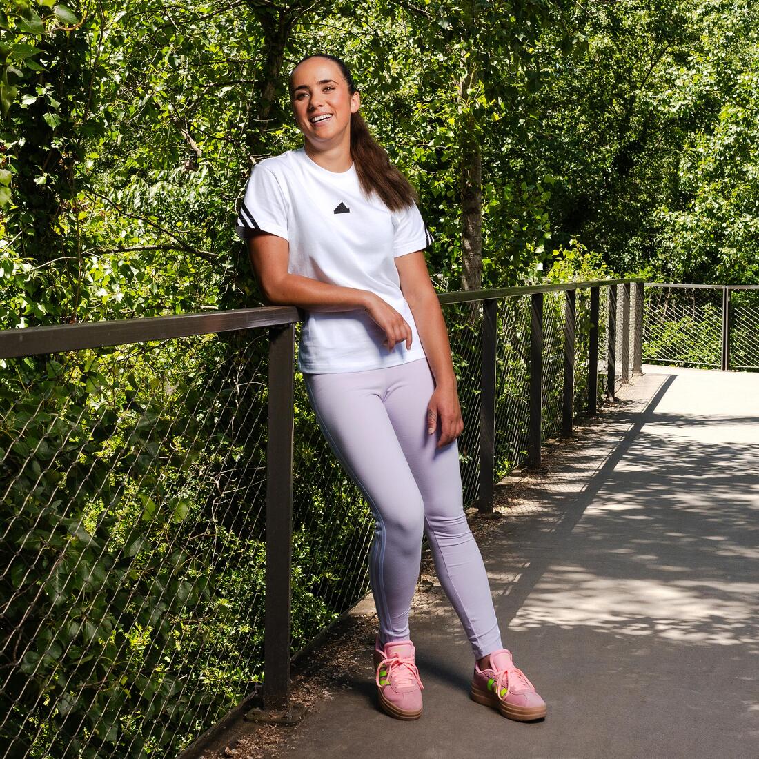 Legging imprimé 3 bandes Adidas femme