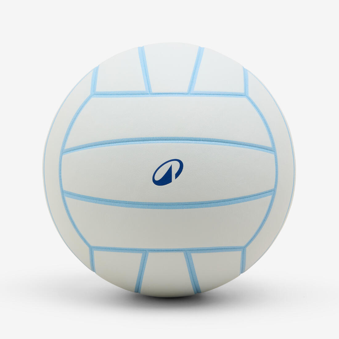 Ballon de volley-ball V500 gris, bleu et