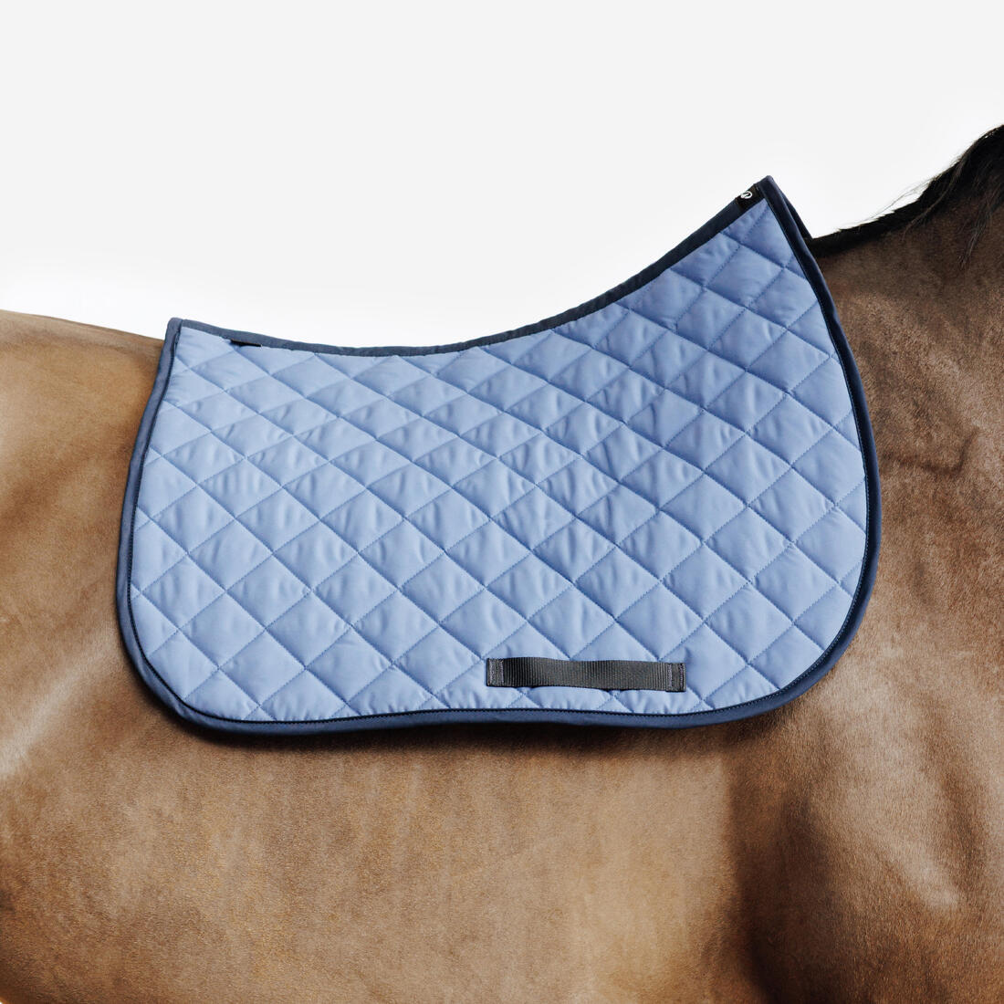 Tapis de selle équitation cheval - 100 marine