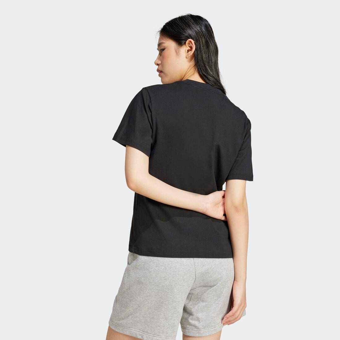 T-shirt de fitness en coton femme