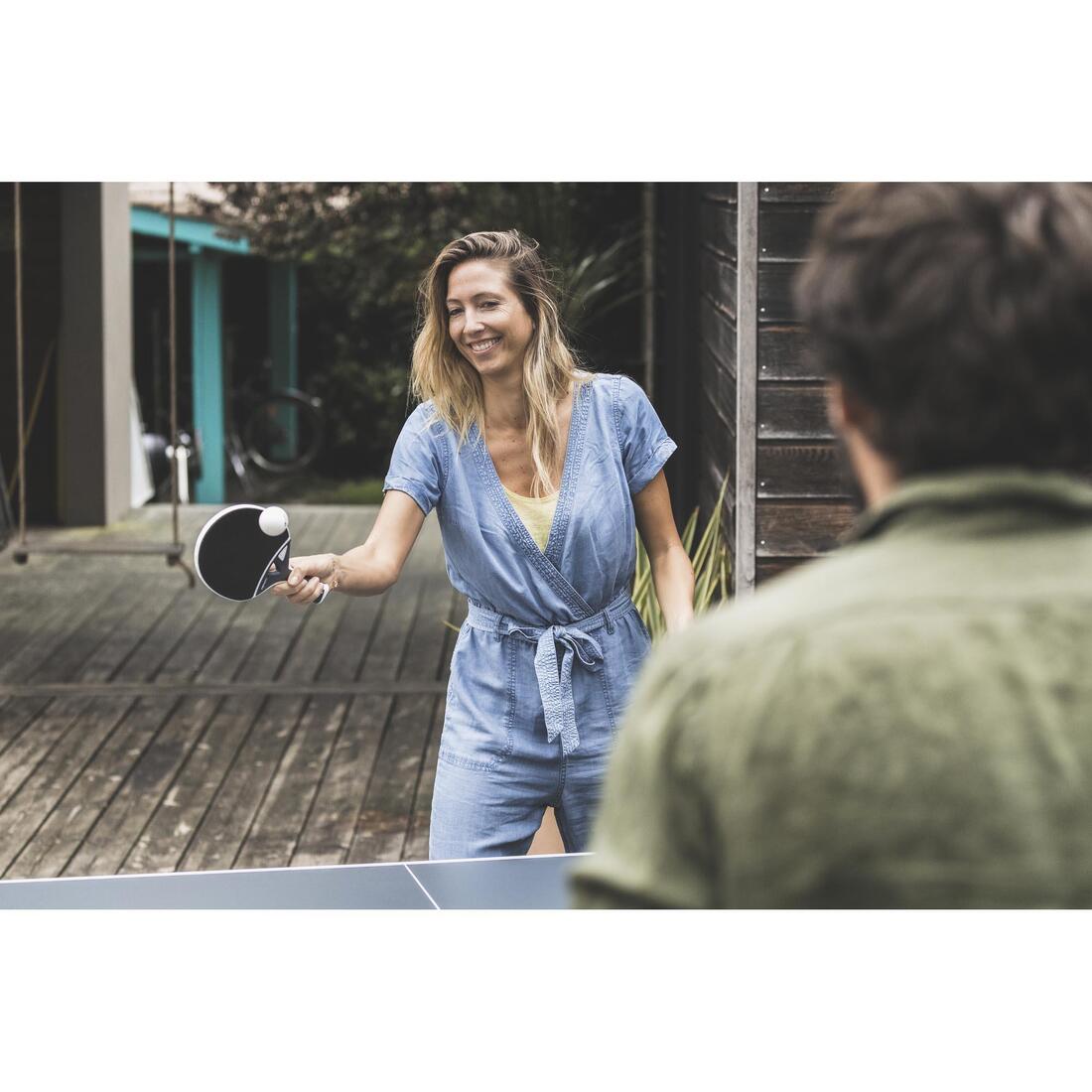 TABLE DE PING PONG EXTÉRIEURE 400X GRISE