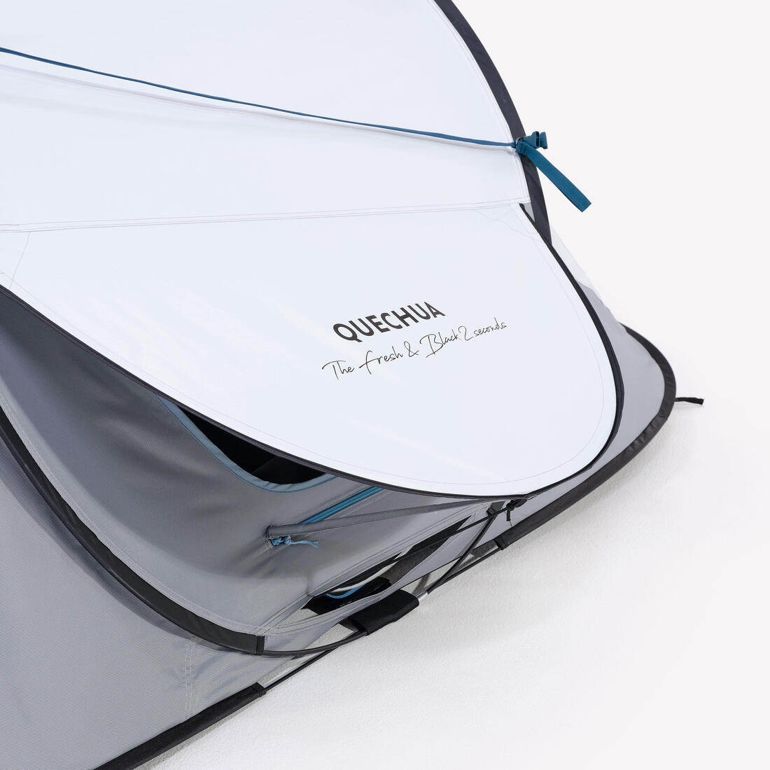 Tente de camping instantanée 3 places, 2 Seconds Fresh & Black