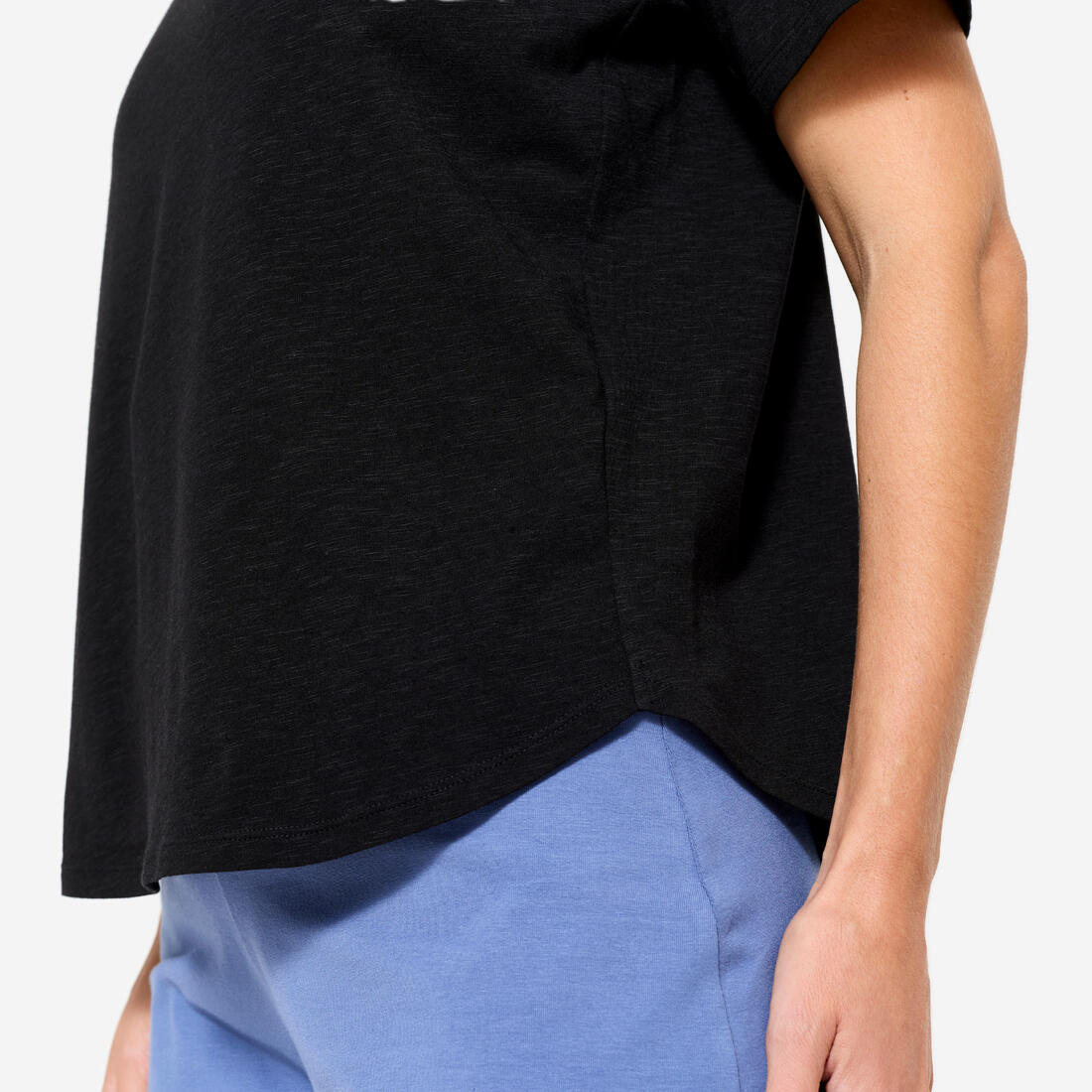 T-shirt manches courtes de yoga femme