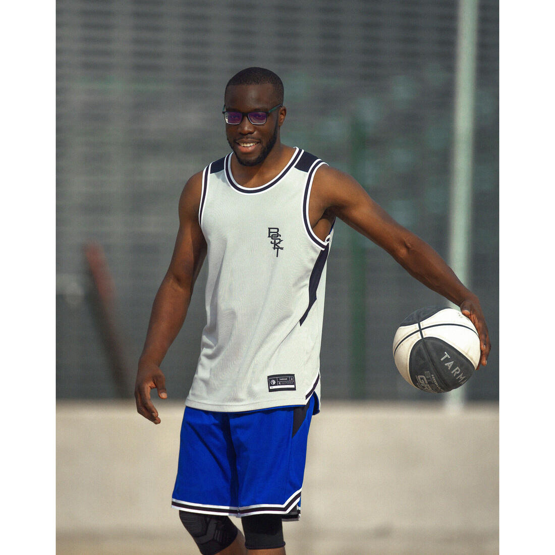 Ballon de basket adulte bt500 grip taille 7