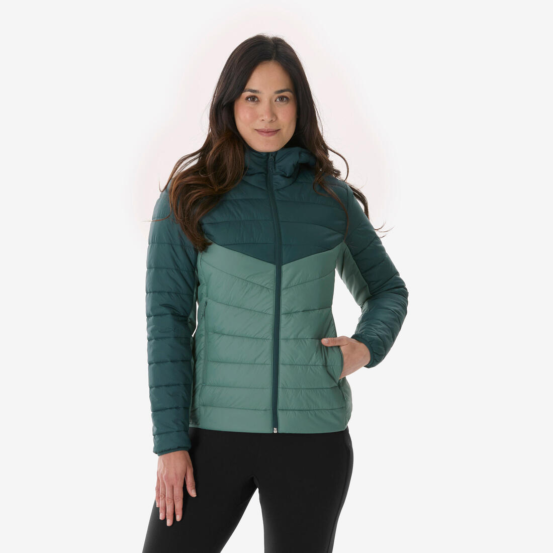 Doudoune chaude  -6° de randonnée femme, MH500