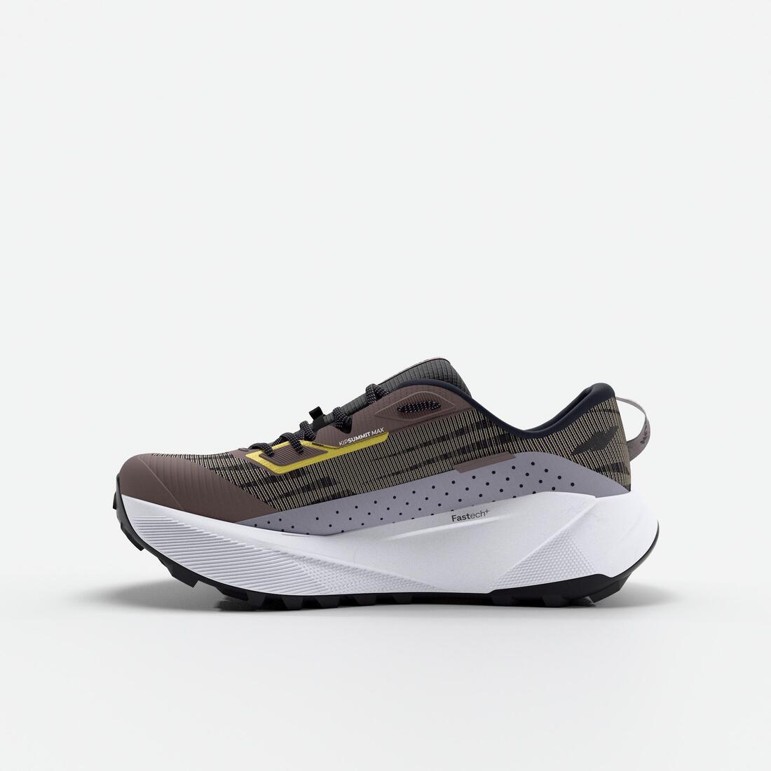 Chaussures de running trail homme, Kiprun kipsummit max, orange et