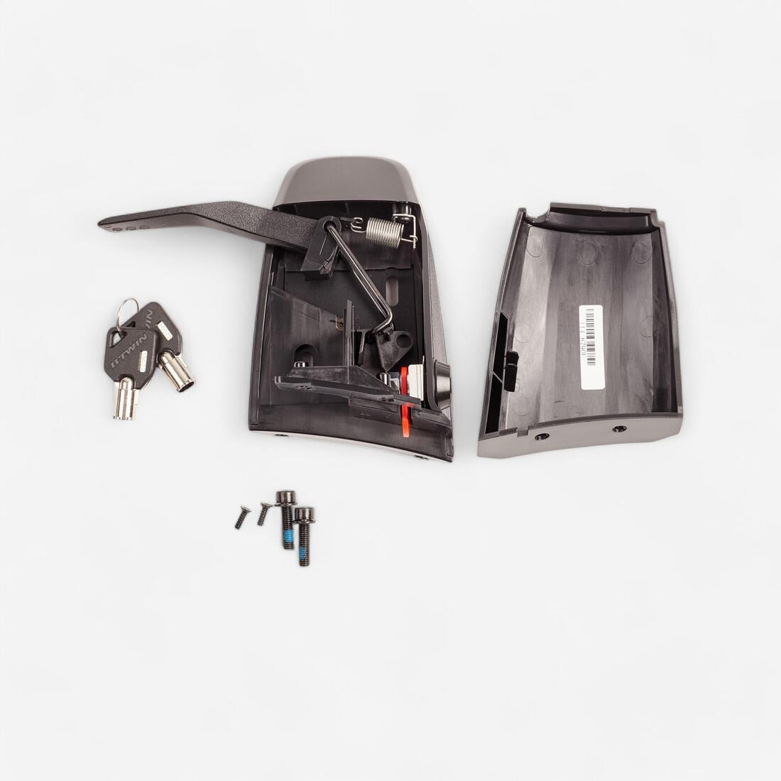 SUPPORT BATTERIE HAUT + BARILLET  E-ST 100 / 500 / 520 / 900  -  E-RIVERSIDE 500