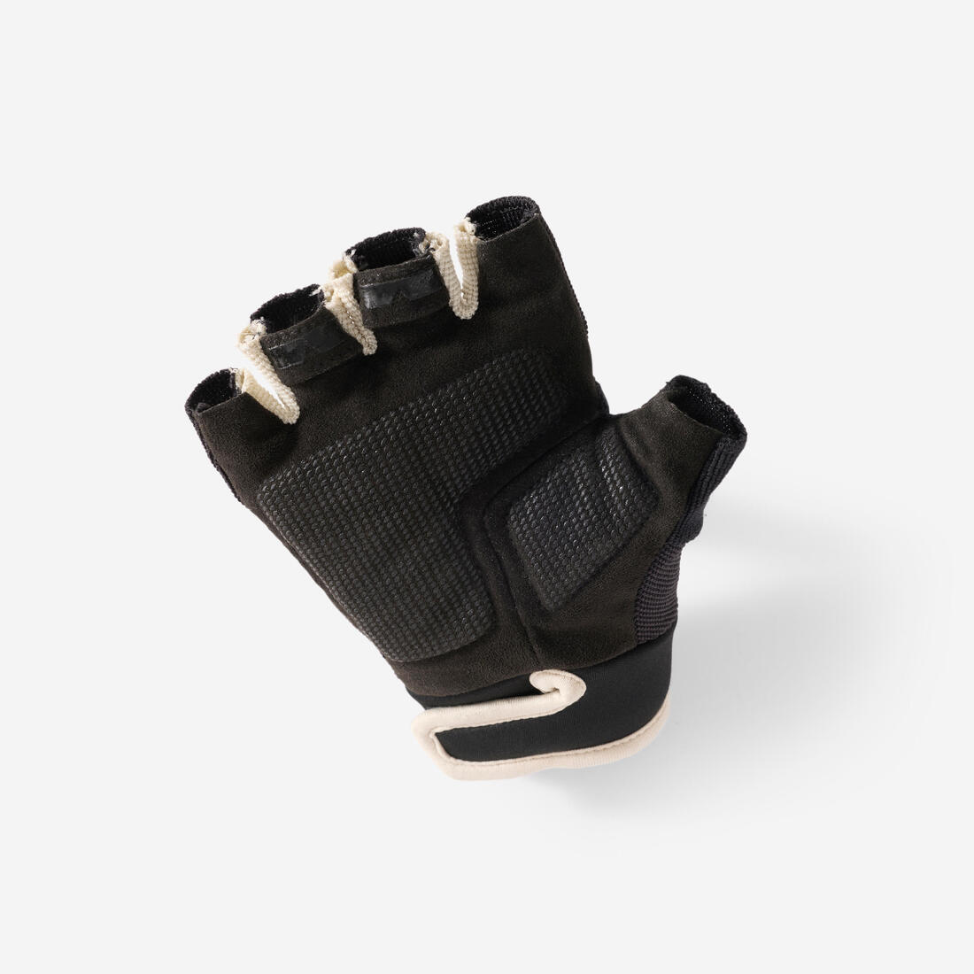 Gants velo enfant 500 noir 8-12 ans