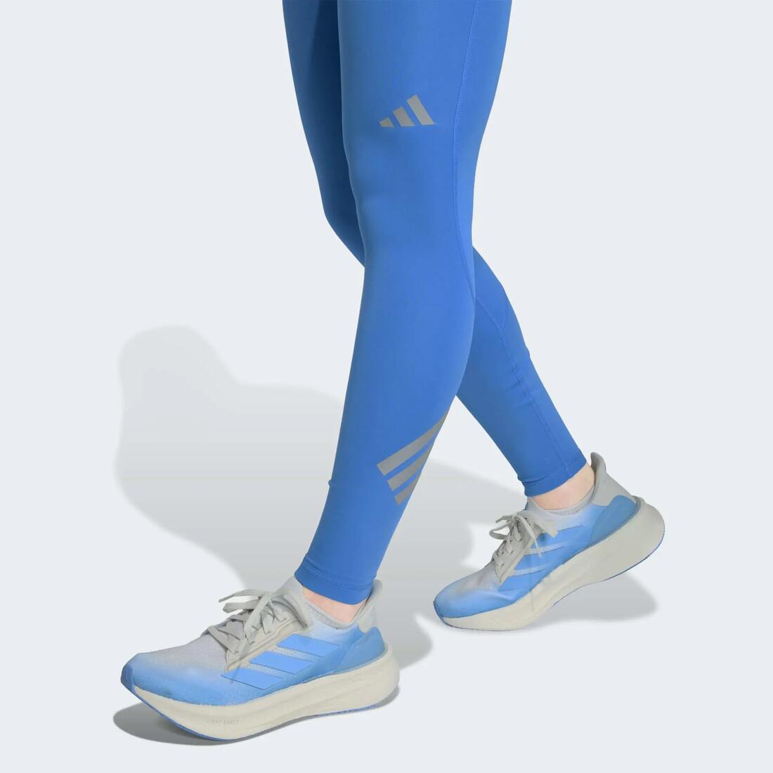 Legging de running confortable taille haute femme, adidas ADI365 bleu