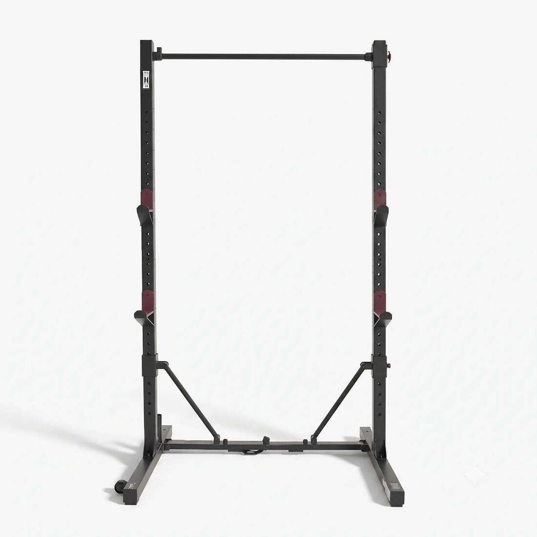Rack de musculation pliable/ rétractable squat, bench et traction - RACK 500