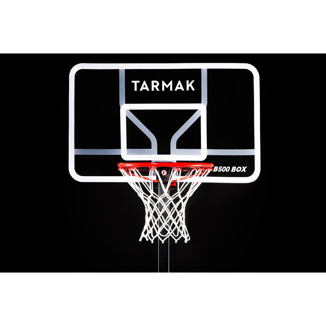 Panier basket pliable sur pied planche transparente 2,4 à 3,05 m, B500 Box