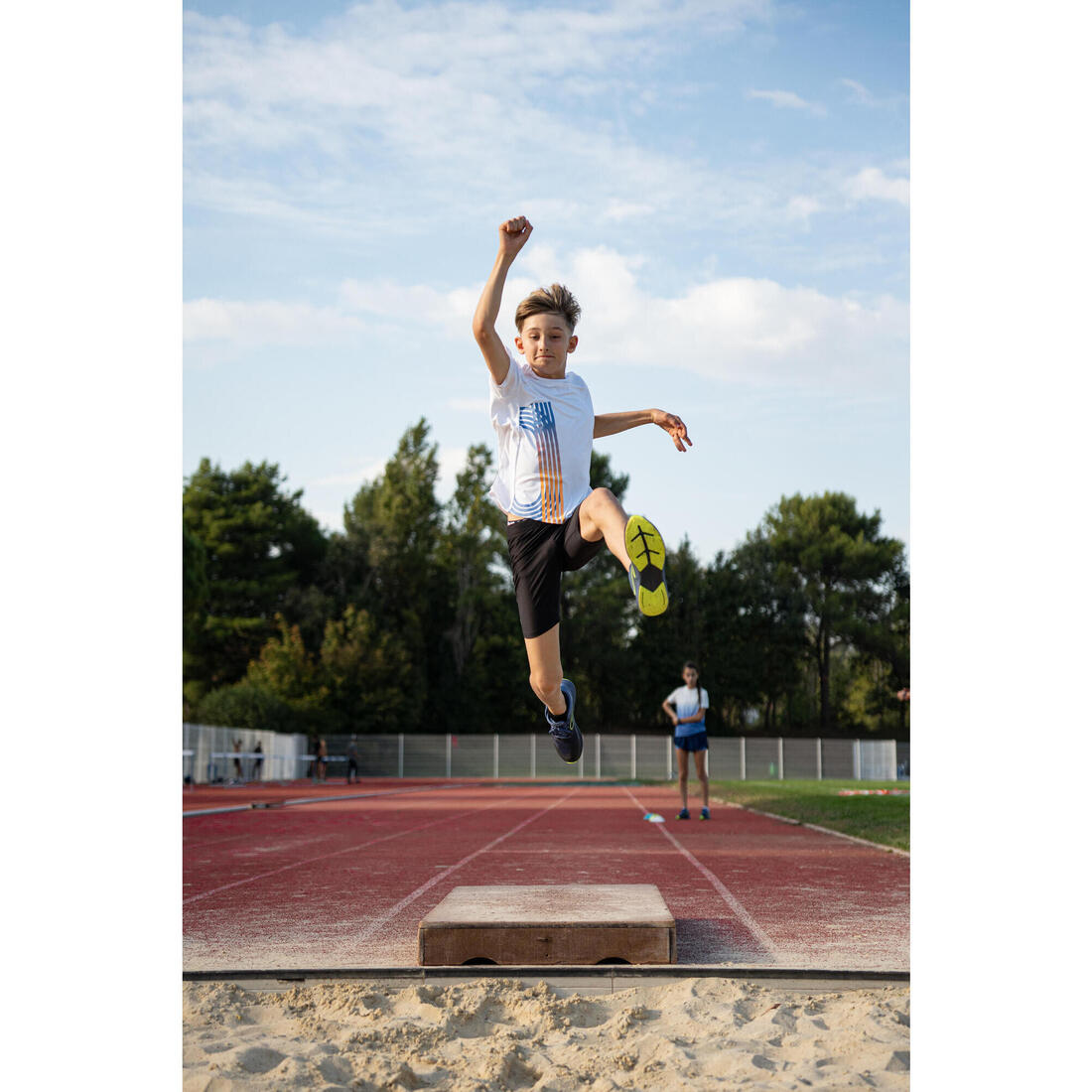 CUISSARD DE RUNNING ENFANT RESPIRANT - KIPRUN DRY NOIR