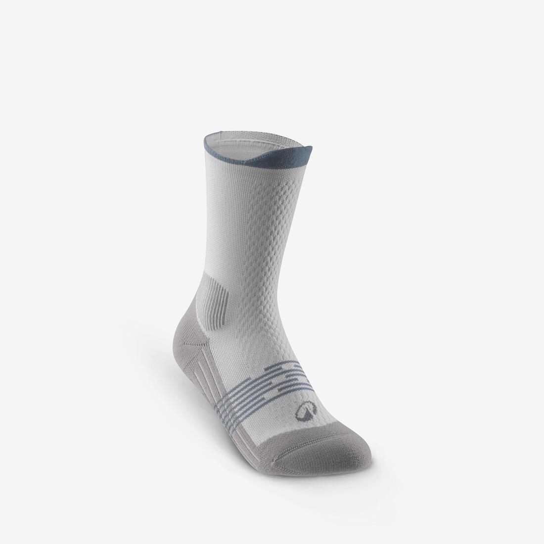 Chaussettes de randonnée hautes (2 paires) 27 au 38 enfant, Hike 500