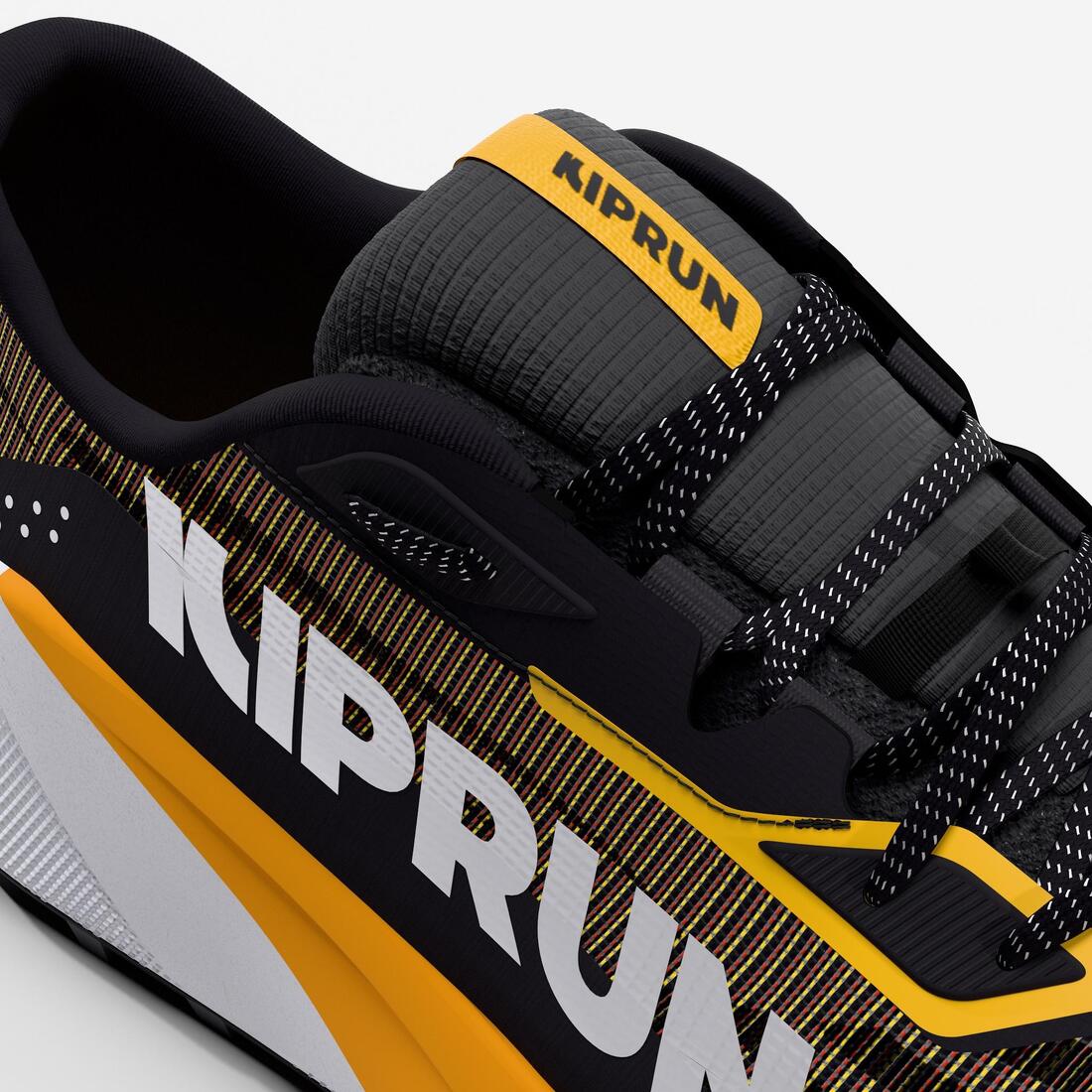 Chaussures de running trail homme, Kiprun kipsummit max, orange et