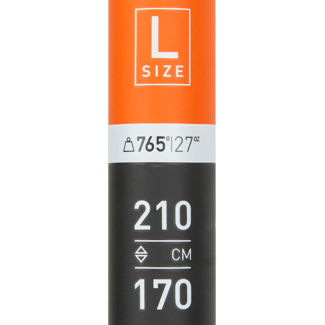 Pagaie de stand up paddle 500 en 3 parties - 170-210 cm fibre et