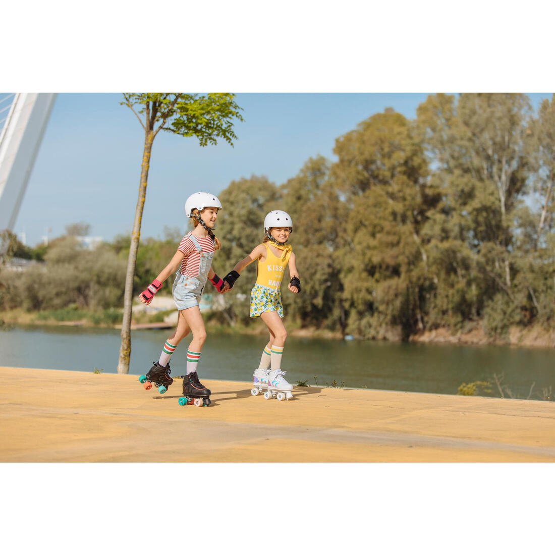 Patin à roulettes enfant QUAD 100 JR
