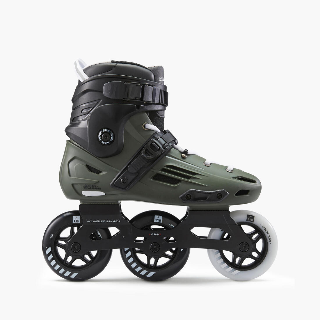 Roller freeskate adulte mf900 urban green