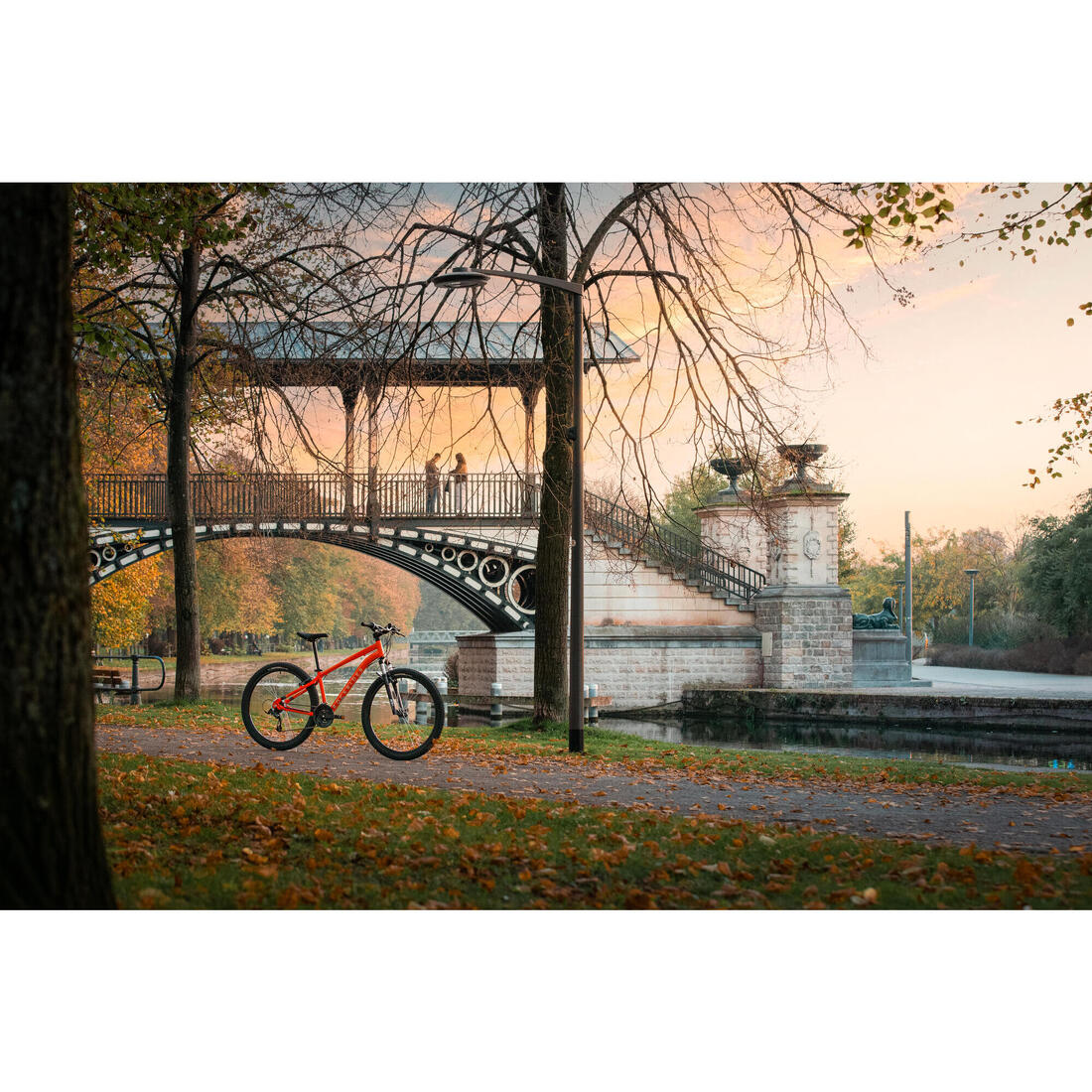 Vélo vtt randonnée - expl 50 gris foncé