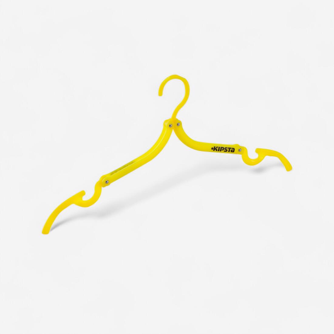 Cintre pliable jaune – jaune neon fluo
